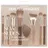 Real Techniques New Nudes 2.0 All Angles Face Set, Face & Eye Makeup Brushes, Includes Makeup Sponge, For Foundation, Concealer, Blush & Eyeshadow, Cruelty-Free