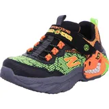 SKECHERS Jungen Lights Dino-Lights Shoes, Bkor Black Orange, 34