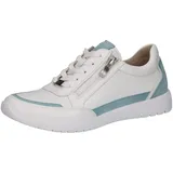 CAPRICE Sneaker Low Damen Weite E Blau/Weiß 41