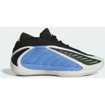 adidas Anthony EDWARDS 2 Schuhe - Blue fusion, zero Metalic / lime burst, - 41 1/3