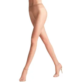 Falke Strumpfhose Shelina Toeless 12 DEN 1 Paar Beige S-M