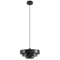 LINDBY Tivra 1-flg. Ø 35 cm Metall schwarz