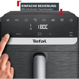 Tefal Heißluftfritteuse Ey8618 Schwarz