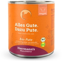 HERRMANN'S | Bio Pute mit Wurzelgemüse Kartoffeln | Selection Adult | x 800 g