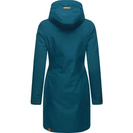 Ragwear Damen warmer Winter Parka Jannisa Intl Dark Green Gr. 4XL - 4XL