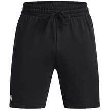 Under Armour Rival Fleece Shorts kurze Sporthose aus weichem Fleece, leichte Shorts mit offenen Seitentaschen und Druckknopftasche hinten