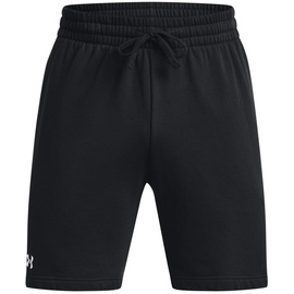 Under Armour Rival Fleece Shorts kurze Sporthose aus weichem Fleece, leichte Shorts mit offenen Seitentaschen und Druckknopftasche hinten