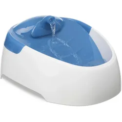 Trixie Wasserautomat Duo Stream weiß/blau 1 Liter Hunde Zubehör