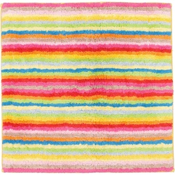 Cawö Cawö Badteppiche Life Style Streifen 7008 multicolor - 25 Badematten   Weiss 