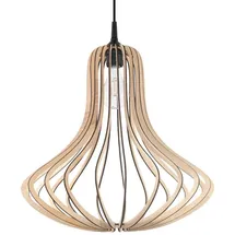 Sollux Elza 1-flg. 41 cm rund Holz