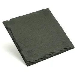 Servierplatte SCHIEFER 25x25cm Schieferplatte Käseplatte quadratisch