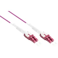 Good Connections Alcasa LW-U8005LC4 InfiniBand/Glasfaserkabel 0,5 m violett