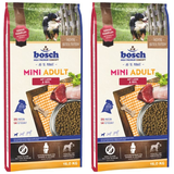 Bosch Tiernahrung HPC Mini Adult Lamm & Reis 2 x 15 kg