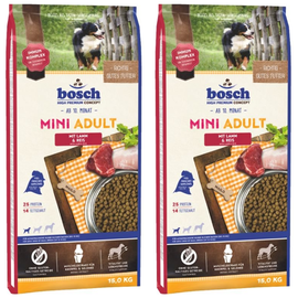 Bosch Tiernahrung HPC Mini Adult Lamm & Reis 2 x 15 kg