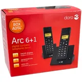 Doro ARC6+1 Schnurlos Telefon DUO mit 2 Mobilteilen