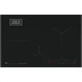 AEG Induktionskochfeld autark 80cm, Made in Germany, 4 Flex-Zonen mit Kratzresistenter SaphirMatt-Oberfläche, Powerfunktion, Bridge-Kombination 2er Zonen, Hob2Hood, Facettenrahmen, TII84B0FFZ