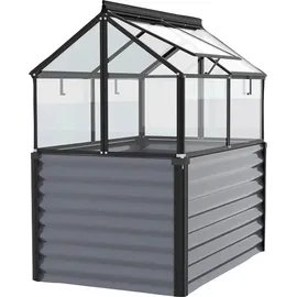 Vitavia Hochfrühbeet Paris Alu schwarz ESG 3 mm 1 m2