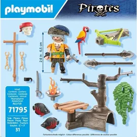 Playmobil Pirates Pirat mit Balliste 71795