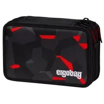 ergobag Federmäppchen Maxi Mäppchen, (41-tlg), mit Stiften befüllt grau