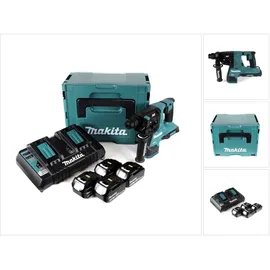 Makita DHR 280 PT4J inkl. 4 x 5,0 Ah Akku + Doppelladegerät