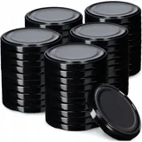 Kadax 50er Set Schraubdeckel TO66 für Gläser 66mm – Twist-Off Ersatzdeckel für 200-350ml Einmachgläser & Marmeladengläser, Luftdicht & Spülmaschinenfest