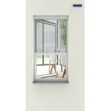 Hecht Insektenschutzrollo elektrisch 110 x 220 cm Weiß