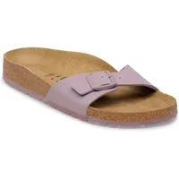 Birkenstock - Madrid Birko-Flor Nubuk - Sandalen Gr 43 - Narrow braun