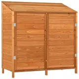vidaXL Geräteschrank 1,02 x 0,52 m Braun