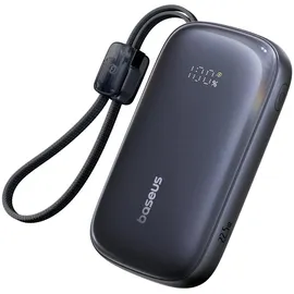 Baseus EnerFill FC21 Qpow 3 Ultra 20000mAh 22.5W with display and cable black 20000 mAh, W, schwarz 122,4 x 69,9 x 32,4 mm - Schwarz