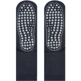 Falke Homepads Hausstrümpfe, Noppen, Merino-Wolle Dunkelblau 39-42