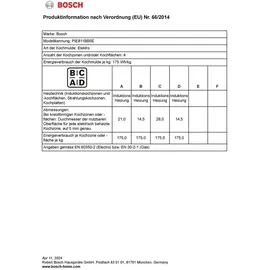 Bosch Serie 4 PIE811BB5E Induktionskochfeld Autark