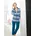 Lounge-Hosen Petrol/Blau 40/42