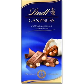 Lindt Ganznuss Vollmilch Tafel