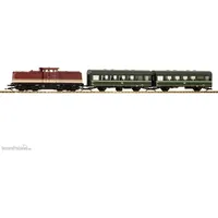 PIKO Start-Set R/C Personenzug V100 mit 2 x Rekowagen 37145 G