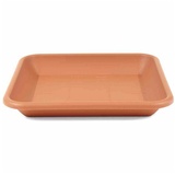 Siena Garden Untersetzer Quadro 34 x 34 cm terracotta