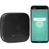 VisorTech Kompakter WLAN-Design-Rauchwarnmelder ZX3720 schwarz inkl. App