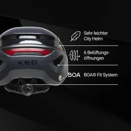 KED MITRO 58-61 cm schwarz 2023