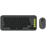 Logitech POP Icon Combo US Grafit und Grün