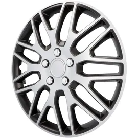 CARTREND Branch 16 Zoll 4 Stück Schwarz/Silber