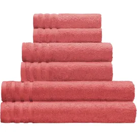KLEINE WOLKE Royal Handtuch 50 x 100 cm rot