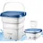 Steinborg Faltbare Mini Waschmaschine 1,5 kg 35 x 38 cm Blau