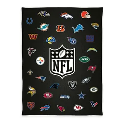 NFL Wohndecke »NFL«, cooles Motiv NFL bunt B/L: 150 cm x 200 cm