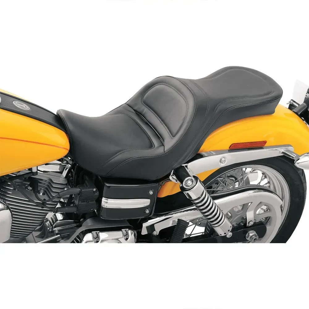 Saddlemen Harley Davidson Dyna Explorer Motorradsitz - Black - 2006-2017