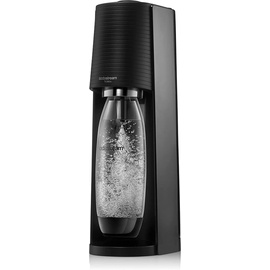 Sodastream Terra black + PET-Flasche 2 l + PET-Flache 1 l + Zylinder