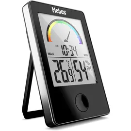 MEBUS 40929 Thermo-Hygrometer schwarz