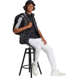 adidas Essentials 3-Streifen Single Jersey Kurzarm-T-Shirt Black / White 2 M