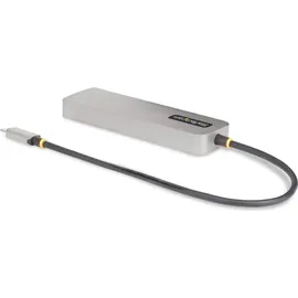 Startech StarTech.com 3-Port USB-C Hub, 2.5Gbps Ethernet 100W Power Delivery Pass-Through, 10Gbps, 2X USB-A/1x USB-C, Mini USB Hub, USB C auf USB