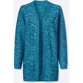 Sieh an! Long-Strickjacke mehrfarbig 46