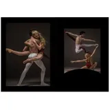 Daiber Bilderrahmen klassisch schwarz 13x18 cm 1er Set