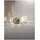 fabas luce gmbh Corvara 1-flg. dimmbar 40W 30 cm Metall/Keramik Weiß